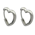 گوشواره زنانه ژوپینگ مدل قلب کد E6091