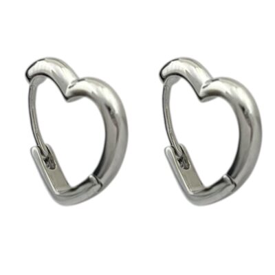 گوشواره زنانه ژوپینگ مدل قلب کد E6091