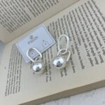 گوشواره زنانه مدل گوی کد E5251