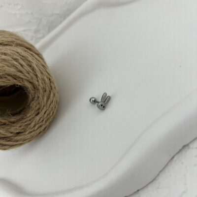 پیرسینگ گوش زنانه مدل خرگوش کد P4792