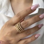 انگشتر زنانه ژوپینگ مدل البرنادو کد R1012