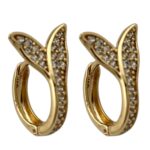 گوشواره زنانه ژوپینگ مدل دم وال کد E6009