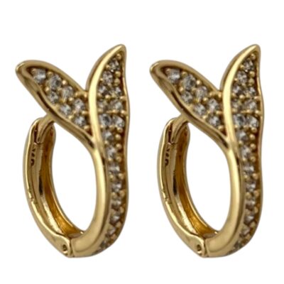 گوشواره زنانه ژوپینگ مدل دم وال کد E6009