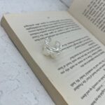 انگشتر زنانه مدل پاپیون کد R4632