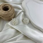 گوشواره زنانه مدل مروارید کد E6488