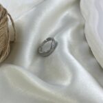 انگشتر زنانه مدل نگین جواهری کد R51826