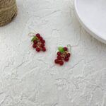 گوشواره زنانه مدل انگور کد E6105