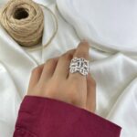 انگشتر زنانه مدل حلقه ای تیفانی کد R51794