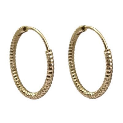 گوشواره زنانه ژوپینگ مدل حلقه ای کد E6195