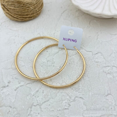 گوشواره زنانه ژوپینگ مدل حلقه ای کد E5916