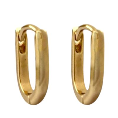 گوشواره زنانه ژوپینگ مدل حلقه کلیپسی کد E6095