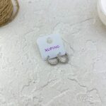 گوشواره زنانه ژوپینگ مدل توپی کد E6311