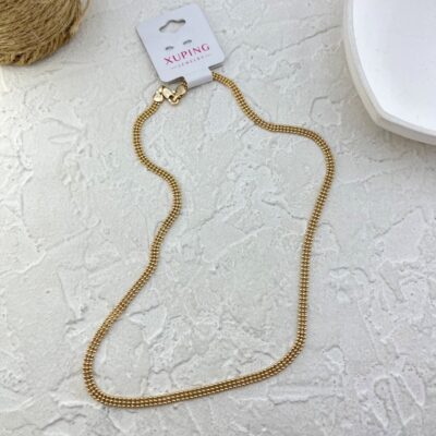 گردنبند زنانه ژوپینگ مدل توپی کد N5177
