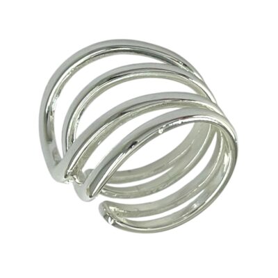 انگشتر زنانه مدل پیچ حلقه ای کد R51792