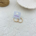 گوشواره زنانه ژوپینگ مدل حلقده ای کد E5964