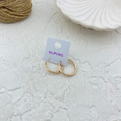 گوشواره زنانه ژوپینگ مدل حلقده ای کد E5964