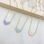 گردنبند زنانه مدل قلب کد N4786