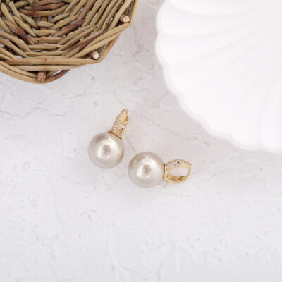 گوشواره زنانه مدل مروارید کد E5304