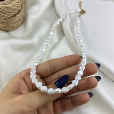 گردنبند زنانه تابستانی مدل مروارید کد N5284