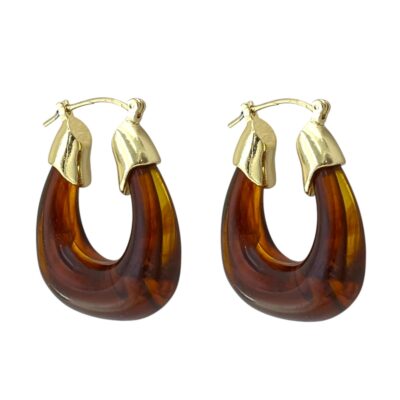 گوشواره زنانه مدل میناکاری کد E6319
