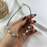 گردنبند زنانه مهره ای تابستانی مدل قلب کد N5256