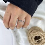 انگشتر زنانه مدل ماه کد R51837