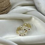 گوشواره زنانه میناکاری مدل گل کد E6418