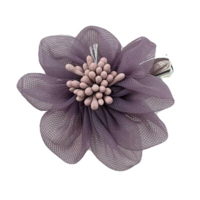 گل سینه زنانه مدل گل پارچه ای کد G4133