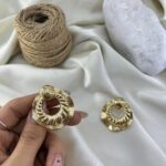 گوشواره زنانه مدل حلقه ای کد E6453
