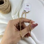 گردنبند زنانه ژوپینگ مدل کارتیه کد N5206