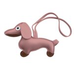 آویز کیف چارم بگ سگ چرمی کد J4093