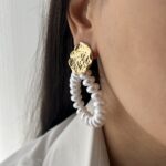 گوشواره مروارید کد E1029