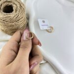 گوشواره زنانه ژوپینگ مدل پیچی کد E6359