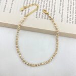 پابند زنانه وای اس ایکس مدل گوی و مروارید کد A4098