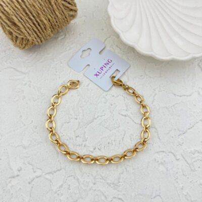 دستبند زنانه ژوپینگ طرح طلا کد B5085
