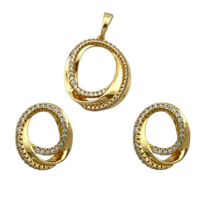 نیم ست زنانه ژوپینگ مدل دایره کد M4333