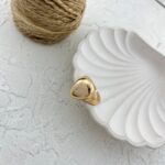 انگشتر زنانه مینیمال مدل قطره کد R5032