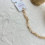 دستبند زنانه ژوپینگ مدل مکعبی B5172