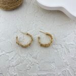 گوشواره زنانه البرنادو توپی کد E6074