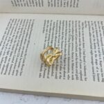 انگشتر زنانه مدل پاپیون کد R4620