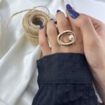 انگشتر زنانه مدل مروارید کد R51821
