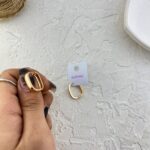 گوشواره زنانه ژوپینگ مدل اینه ای کد E6253