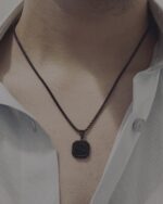 گردنبند اونیکس مردانه کد N1021