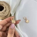 گوشواره زنانه مدل ونکلیف کد E6377