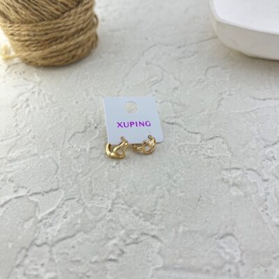 گوشواره زنانه ژوپینگ مدل قلب کد E6272
