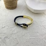 دستبند زنانه چرمی مدل قایق بادبانی کد B5328