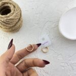 گوشواره زنانه ژوپینگ مدل اینه ای E6208