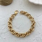 دستبند زنانه ژوپینگ طرح طلا B5159