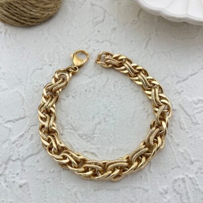 دستبند زنانه ژوپینگ طرح طلا B5159
