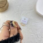 گوشواره زنانه ژوپینگ مدل کارتیه کد E6256